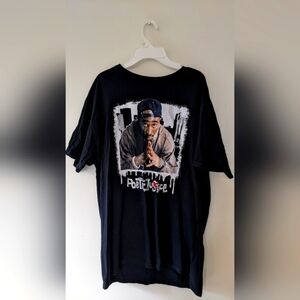 Poetic Justice Tupac T Shirt Black SZ Medium Rap
